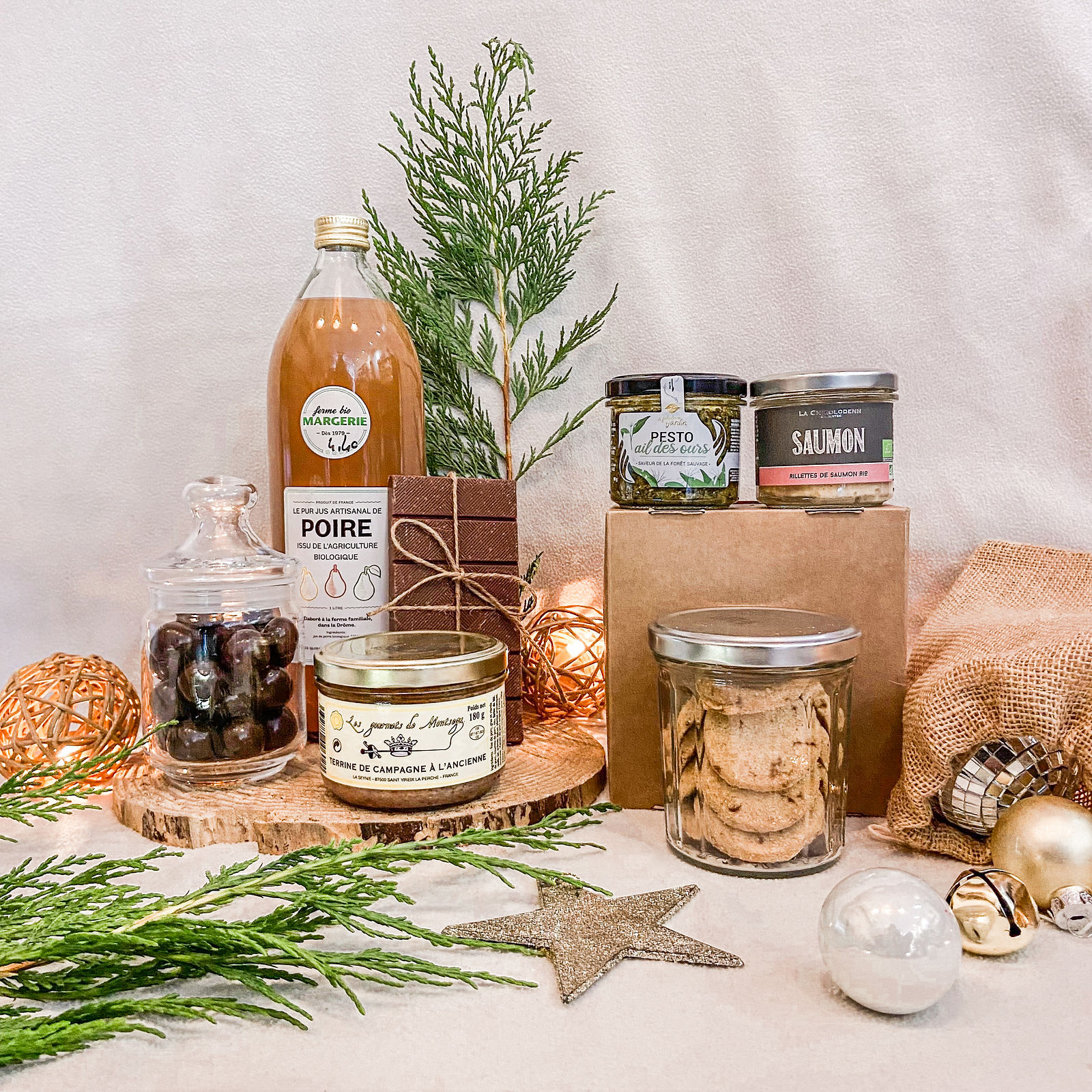 Coffret cadeau de Noël